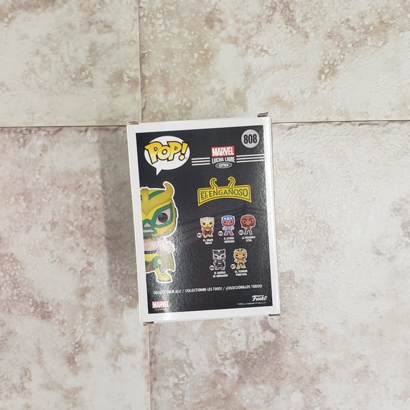 808 El Enganoso Funko Pop Lucha Libre Edition Marvel Walmart Exclusive NIB - Picture 3 of 8